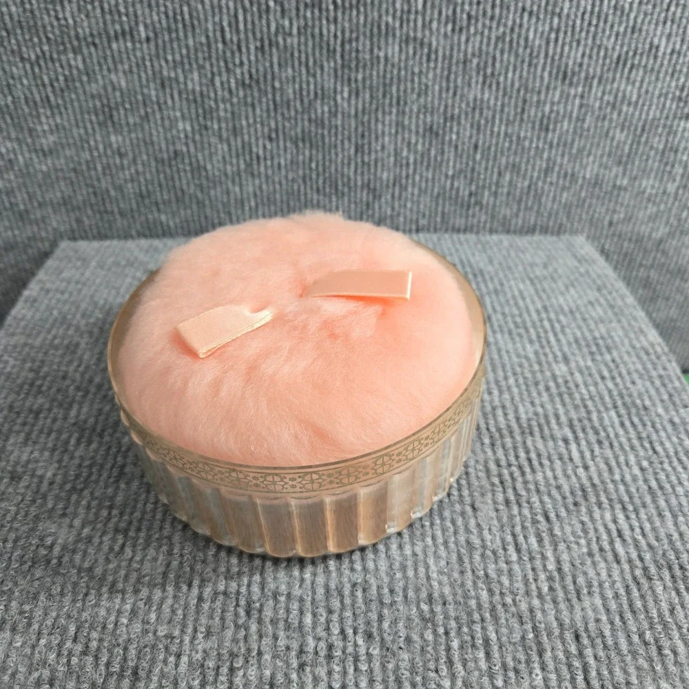 Houbigant Essence de Chantilly Dusting Powder Puff Box 6oz